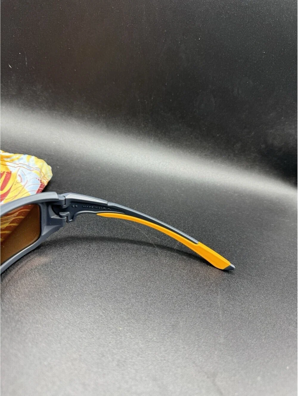Oakley Scalpel Max Fear Bunker Blue/Fire Iridium Lenses OO9095-16